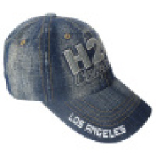 Washed Jeans Cap with Logo #12